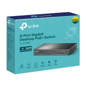 TP-Link 8-Port Gigabit Desktop Switch with 4-Port PoE+