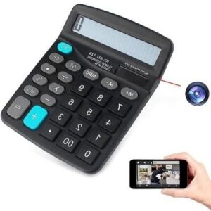 1080P HD WiFi IP Security Surveillance Mini Spy Camera – Hidden Calculator Design