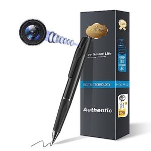 1080P Spy Hidden Camera Pen – No Wi-Fi Needed – Indoor Portable Security Cam