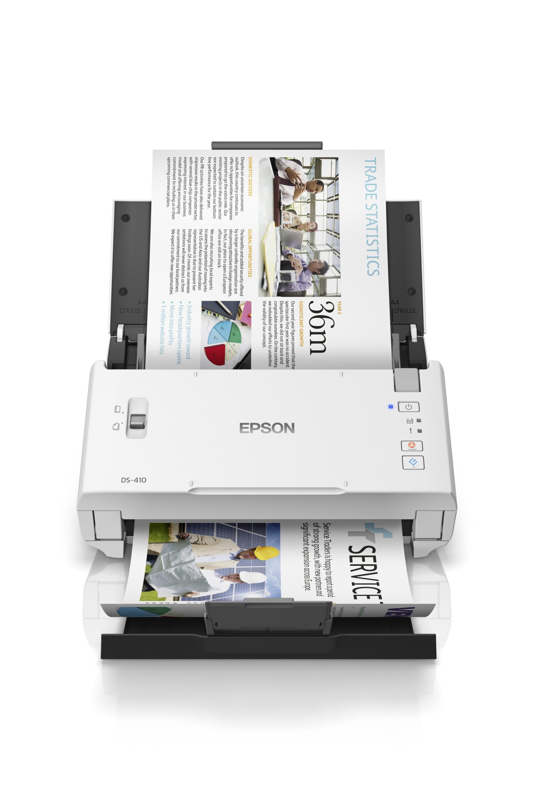 Epson WorkForce DS-410 Sheet-fed Duplex A4 Document scanner 600 x 600 DPI
