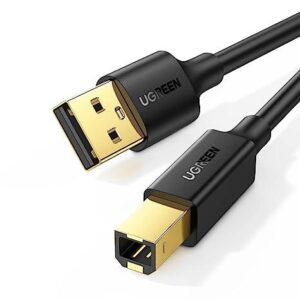 UGREEN USB 2.0 AM to BM Print Cable 5 m (Black) (UG- 10352/US135)