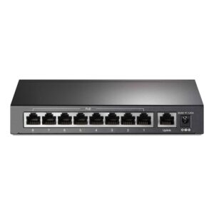 TP‑Link 9‑Port 10/100 Mbps Desktop Switch with 8‑Port PoE+ – TL‑SF1009P