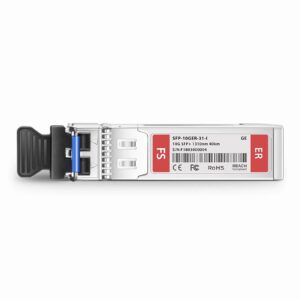 Cisco SFP-10G-ER Compatible SFP+ 10GBASE-ER 1550nm 40km DOM Duplex LC/UPC SMF Optical Transceiver Module