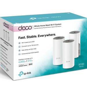 TP-Link Deco E4 AC1200 Whole Home Mesh Wi-Fi System