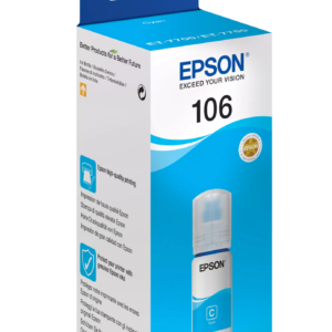 Epson 106 EcoTank Cyan Ink Bottle 70 ml (C13T00R240)