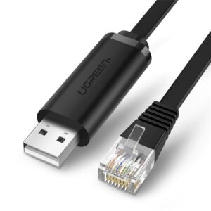 UGREEN CM204 USB-A to RJ45 Console Cable 1.5m (UG- 50773/CM204)
