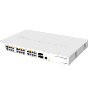 MikroTik 24 Port Gigabit Ethernet  Switch (CRS328-24P-4S+RM)