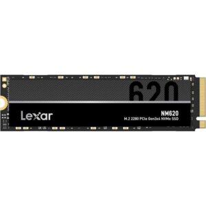 Lexar LNM620 Internal SSD M.2 PCIe Gen 3*4 NVMe 2280 - 512GB (LNM620X512G-RNNNG)