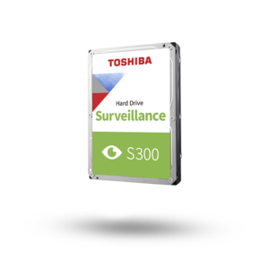 Toshiba S300 6TB Surveillance 3.5” Internal Hard Drive (HDETV13ZSA51)