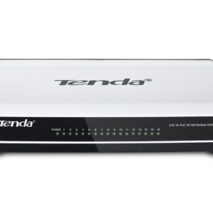 Tenda 16-Port Fast Ethernet 10/100Mbps Desktop Switch S16