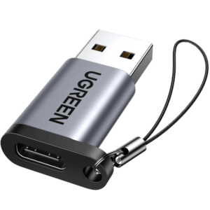 UGREEN USB-A 3.0 Male to USB-C 3.1 Female Adapter Gray  (UG-50533)