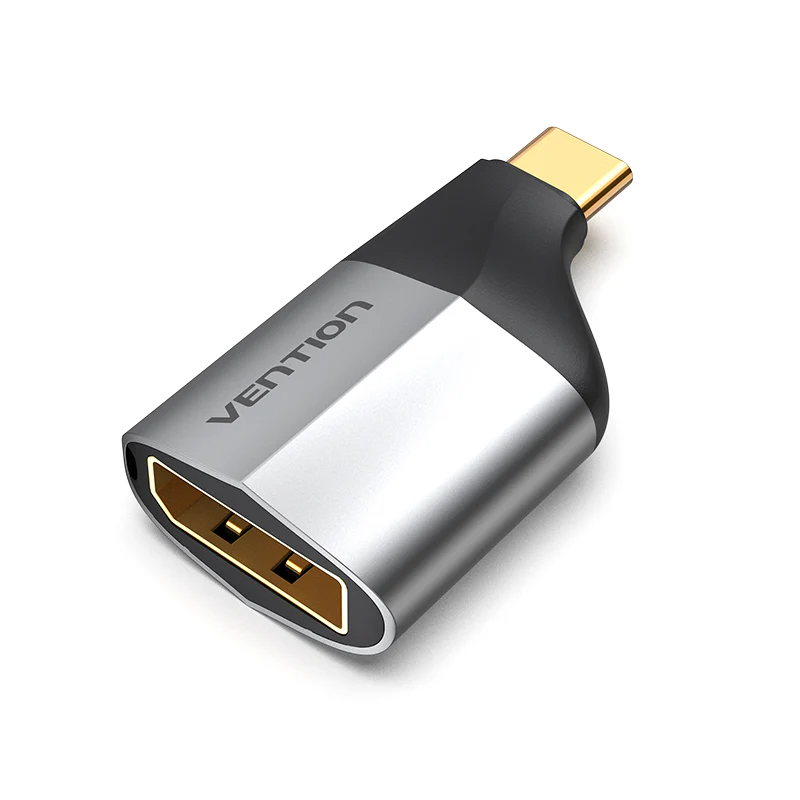 Vention Type-C to DP Adapter Gray Metal Type – TCCHO