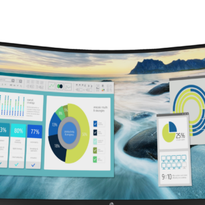 HP P34hc G4 WQHD USB-C Curved Monitor (21Y56AS)