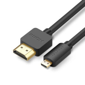 UGREEN Micro HDMI to HDMI 4K Cable Male to Male Black 1m