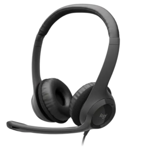 Logitech H390 USB Headset with Noise-Canceling Mic (981-000406)
