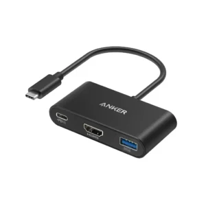 Anker PowerExpand 3-in-1 USB-C PD Hub – Gray