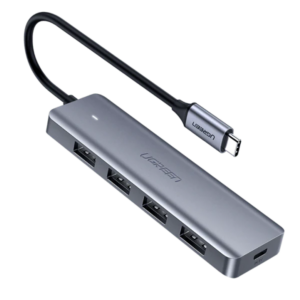 UGREEN 4-Port USB3.0 Hub with USB-C Power Supply (UG- 70336)