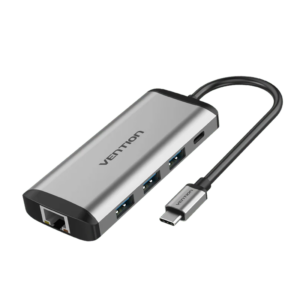 Vention USB C Multi-function 9 in 1 Docking Station (THAHB)