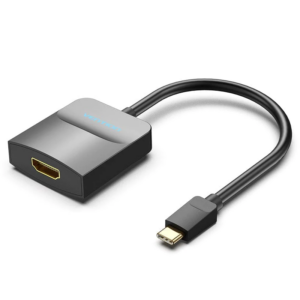 Vention Type-C to HDMI Adapter 0.15M Black ABS Type (TDCBB)